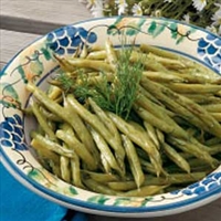 Roasted Green Bean Salad