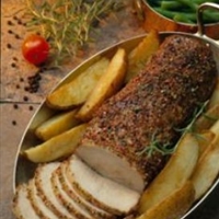 Roasted Peppered Pork Loin