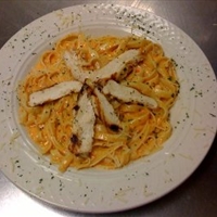 Roasted Red Pepper Fetticine Alfredo Roasted Red Pepper Fetticine Alfredo