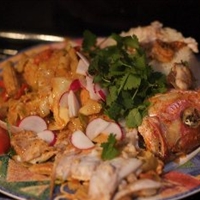 Roasted Red Snapper with Thai Basil