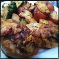 Rosemary Roasted Chicken with Potatoes