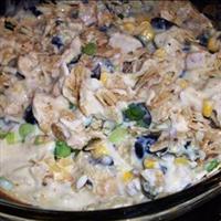 Rotisserie Chicken and Corn Casserole
