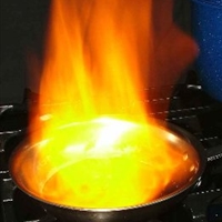 Rum-Flamed Bananas