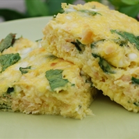 Salmon Frittata Salmon Frittata