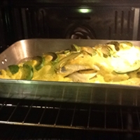 Salmon in Aioli Sauce