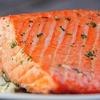 Salmon on the Grill with Lemon Butter