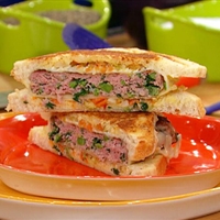 Sausage and Broccoli Rabe Patty Melts Sausage and Broccoli Rabe Patty Melts
