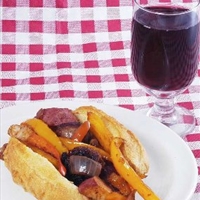 Sausage and Peppers, Italian Style