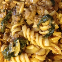 Sausage and Spinach Pasta