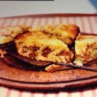 Sausage Cornbread Bake