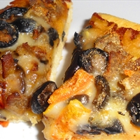 Sausage, Fennel, Basil and Tomato Pizza
