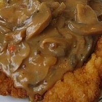 Sauteed Chicken Breast with Sherried Mushroom Cream Sauce