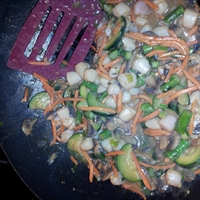 Scallop And Vegetable Stir-Fry