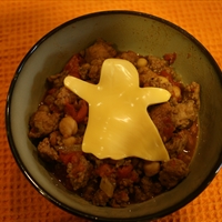 Scary Slow-Cooked Chili