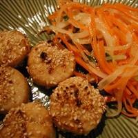 Sesame Scallops