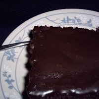 Shiny Chocolate Frosting