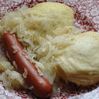 Short Cut Sourkraut and Dumplins