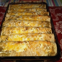 Shredded Chicken Enchiladas