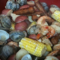 Shrimp/Sausage/Potato/Corn Boil