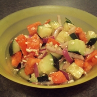Simple and Delicious Greek Salad Simple and Delicious Greek Salad