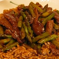 Sirloin Steak and Asparagus Stir-fry