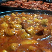 Skillet Pizza Potatoes