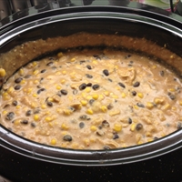 Slow Cooked Creamy Chicken Tortilla Soup