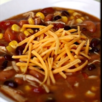 Slow Cooker 8-Can Taco Soup
