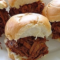 Slow Cooker Barbecue Beef Sandwiches