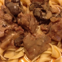 Slow Cooker Beef Stroganoff I