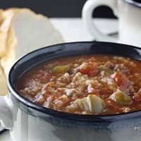 Slow Cooker Stuffed Pepper Soup