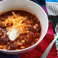 Slow Cooker Taco Soup