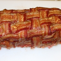 Smoked Bacon Wrappped Meat Loaf
