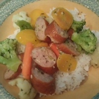 Smoked Sausage & Vegetable Stir Fry Smoked Sausage & Vegetable Stir Fry