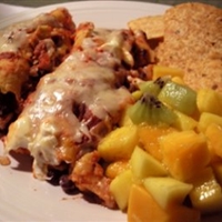 Smoky Black Bean Enchiladas