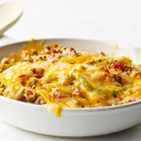 Southwest Beef and Bell Pepper Skillet