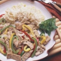 Southwestern Pork and Pepper Stir-fry