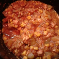 Southwestern Slow Cooker Chicken & Potato Soup