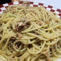Spaghetti con Sugo di Tonno (Spaghetti with Tuna Sauce) Spaghetti con Sugo di Tonno (Spaghetti with Tuna Sauce)