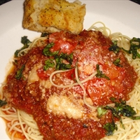 Spaghetti meat sauce