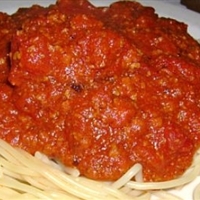 Spaghetti with Meat Sauce
