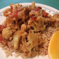 Spicy Cauliflower and Potato Curry (Vegan, Aloo Ghobi)