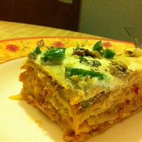 Spicy Chicken Lasagna