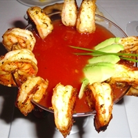 Spicy Hot Shrimp Cocktail Spicy Hot Shrimp Cocktail