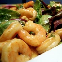 Spicy marinated shrimp