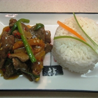 Spicy Orange Beef Stir Fry
