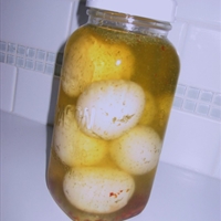 Spicy Pickled Eggs