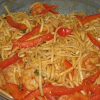 Spicy Shrimp with Udon Noodles