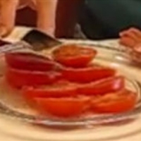Spicy Sprinkled Sliced Tomatoes Side Dish Recipe Spicy Sprinkled Sliced Tomatoes Side Dish Recipe