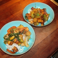 Spicy Tofu Stir Fry